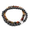 Magnetic Gemstone Bracelet - Picasso Jasper - Image 2