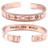 Inspiration Bracelet - Copper Snrise, Galaxy, Stars, Earth - Image 2