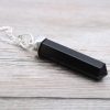 Gemstone Classic Point Pendant - Black Agate - Image 4
