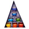 Chakra Pyramid Singing Bowl Gift Set - Image 2