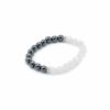Faceted Gemstone Bracelet - Magnetc Rose Quatz - Image 2