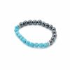 Faceted Gemstone Bracelet - Magnetic Turquoise - Image 2