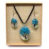 Pressed Flowers - Tree of Life set - Teal – Image 2