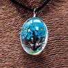 Pressed Flowers - Tree of Life set - Teal – Image 4