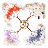 Orgonite Desk Power Packs - 4 Tree Copper Attractor - Lrg - Image 2